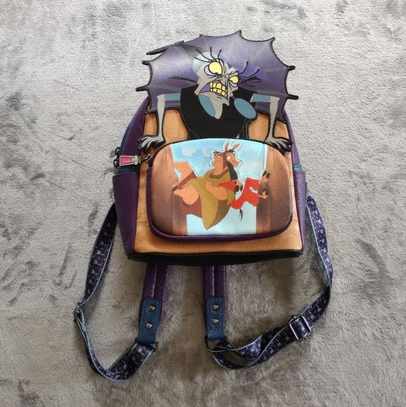 LOUNGEFLY Disney Emperor\'s New Groove Yzma Villain Scene Mini Backpack main image 2